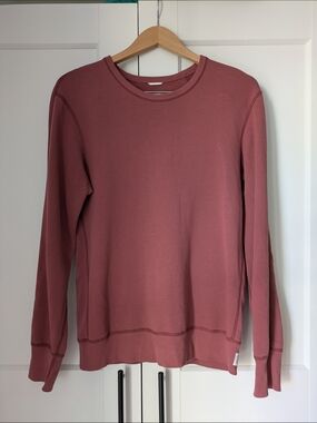 Men's Reigning Champ 100% Lightweight Terry Cotton Crewneck Sweater – Dusty Rose